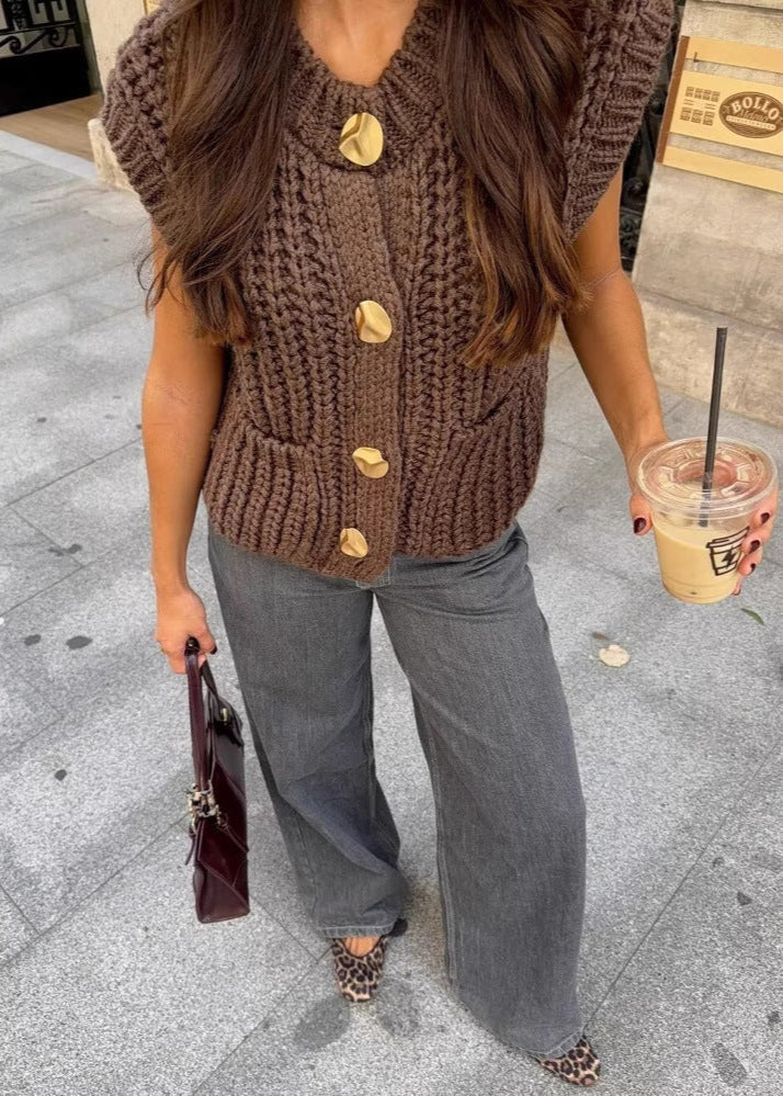 Top en Maille Épaisse