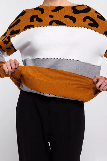 Léopard Chic | Pull Polaire