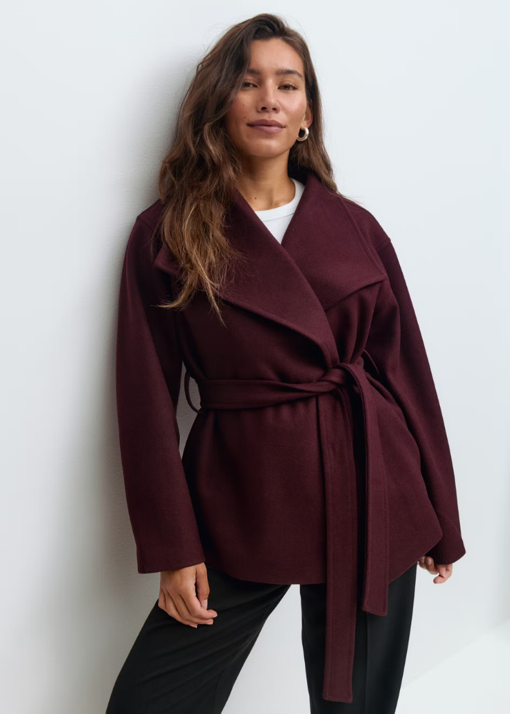 Veste Courte Col Haut