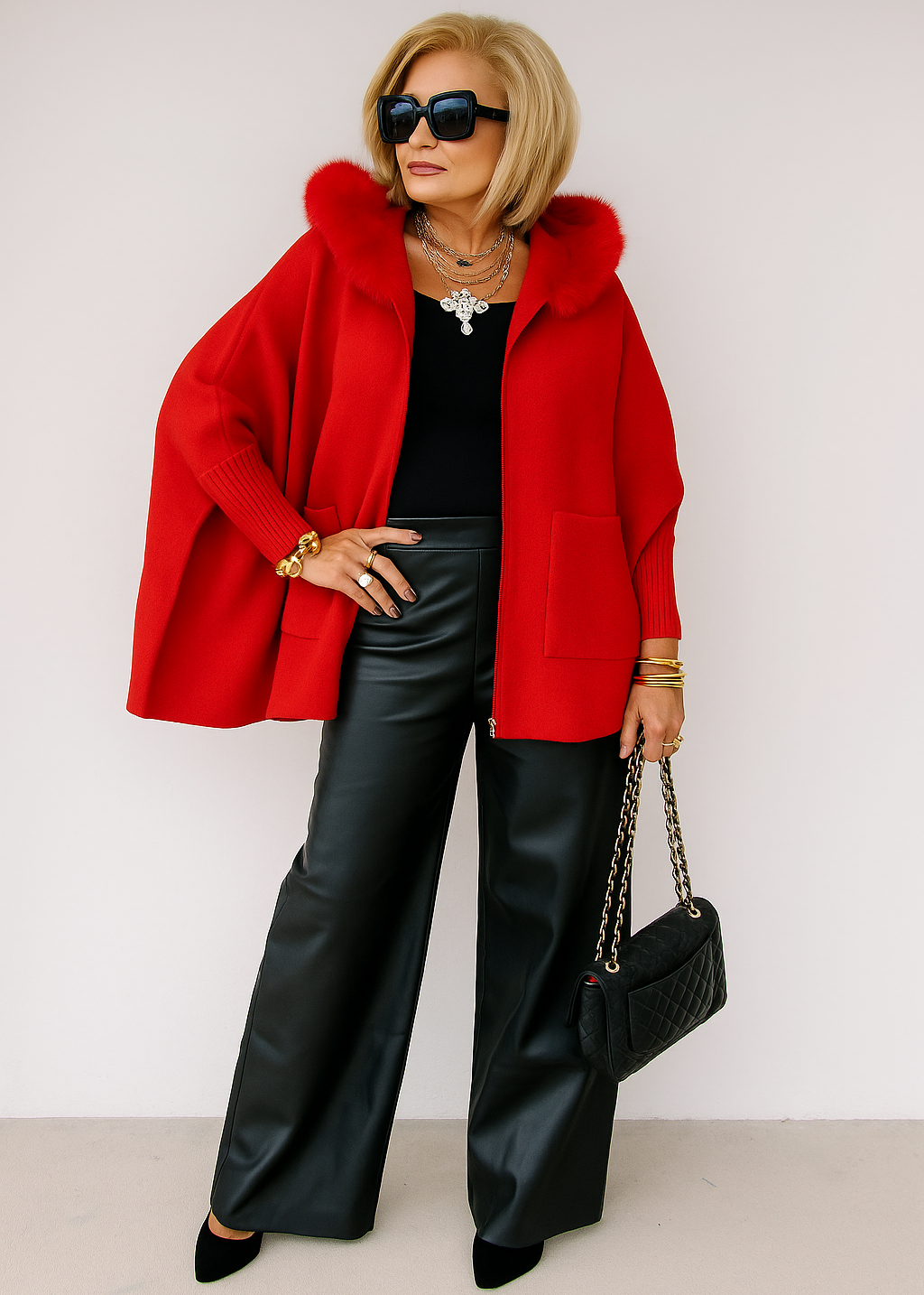 Cardigan à Capuche Chic