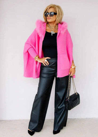 Cardigan à Capuche Chic