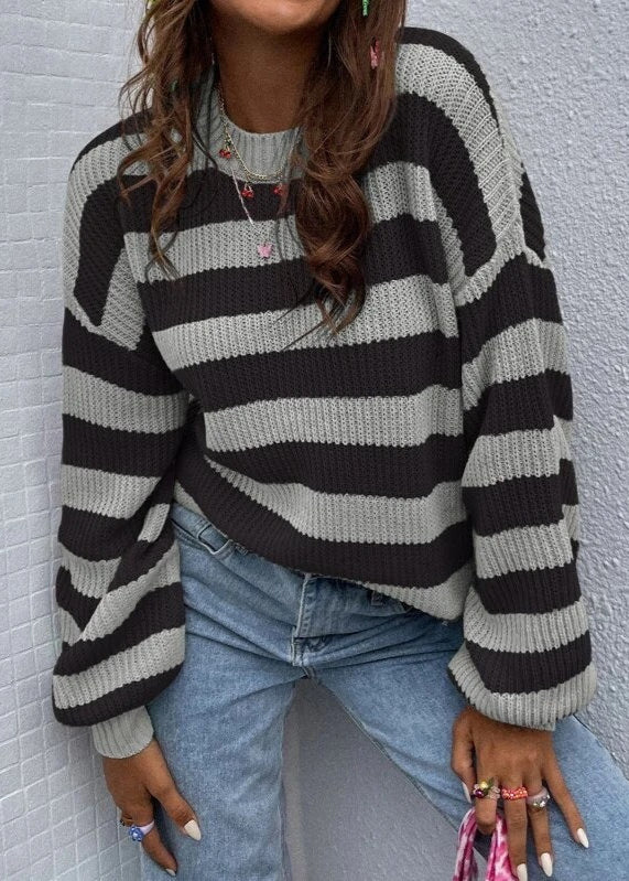 Loose Shoulder Sweater